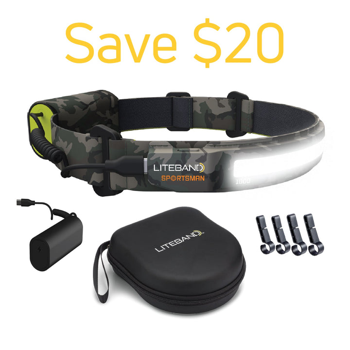 PRO 1000 Lumen Headlamp Bundle