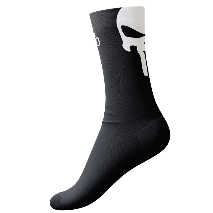 Performance Socks – Punisher (New – Now in Black!!)