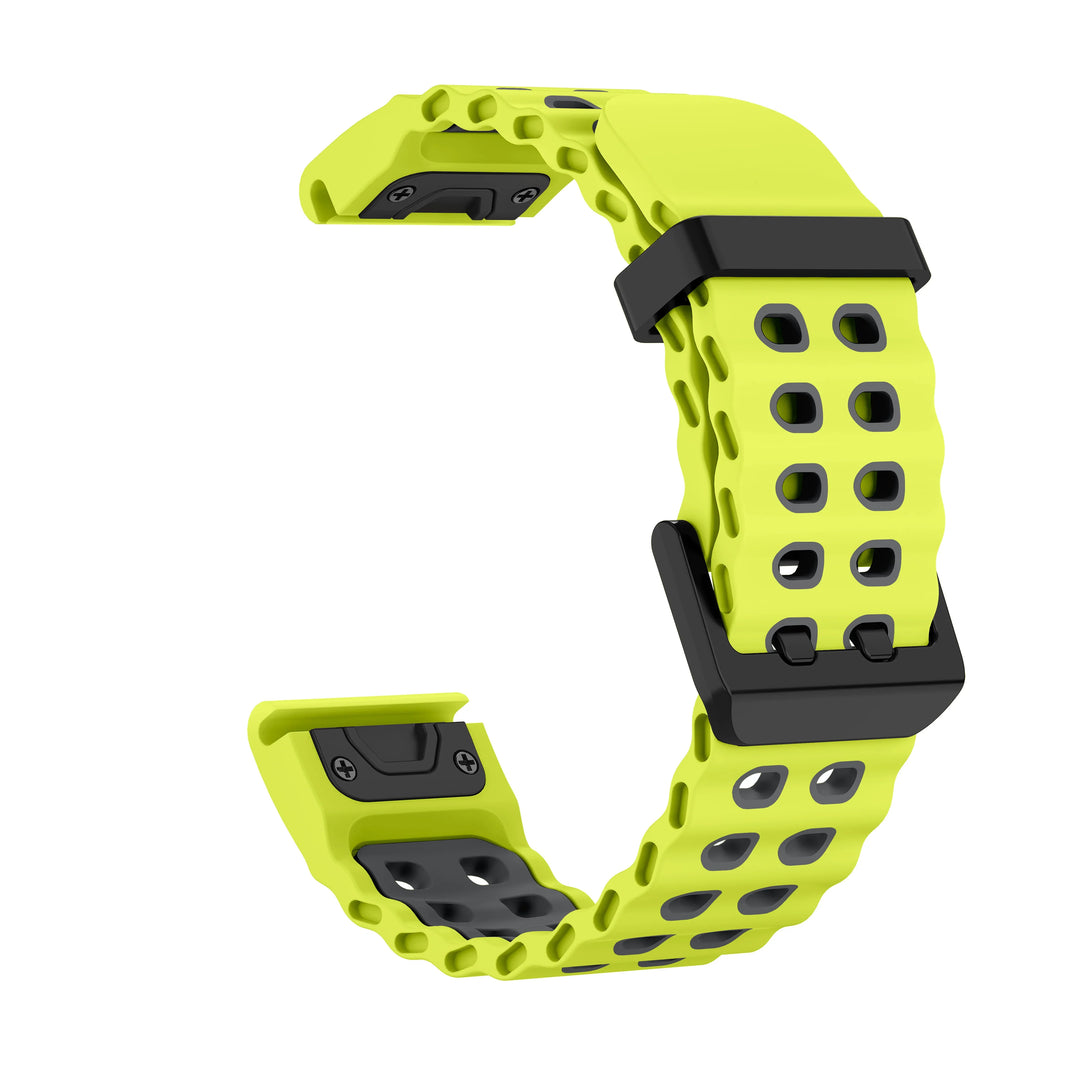 Garmin QuickFit 22/26mm Two-Tone Silicone Running Band