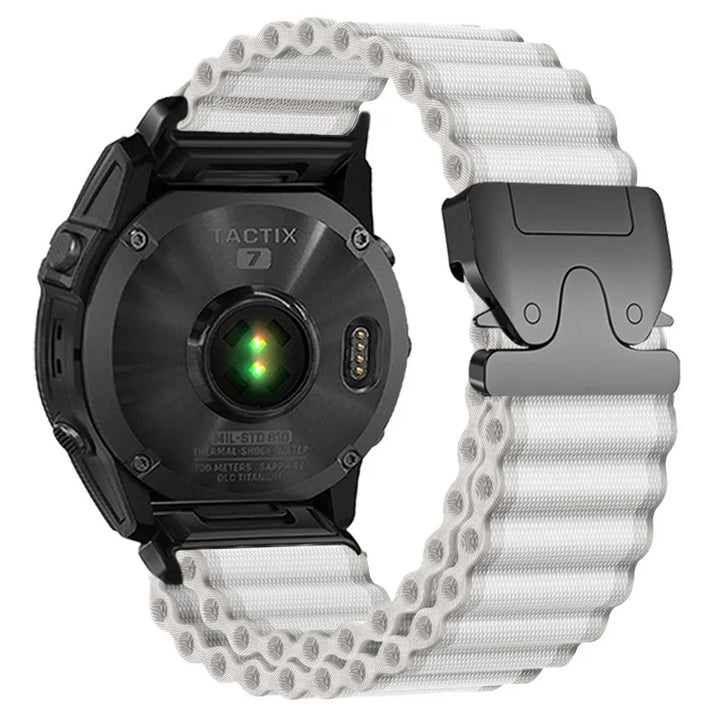 Garmin QuickFit 20/22/26mm Parachute Nylon Band with Hook Buckle