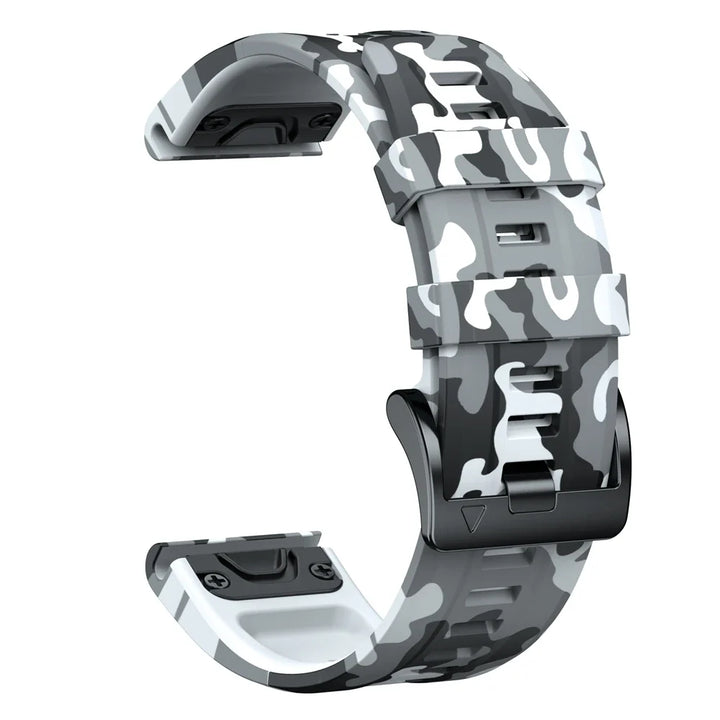 Garmin QuickFit 22/26mm Silicone Band, Camo and Solid Colors