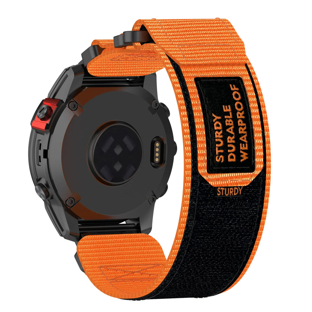 Garmin QuickFit 20/22/26mm Braided Nylon Hook-and-Loop Band
