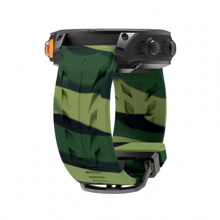 Garmin QuickFit 22/26mm Textured Silicone Band, Solid or Camo