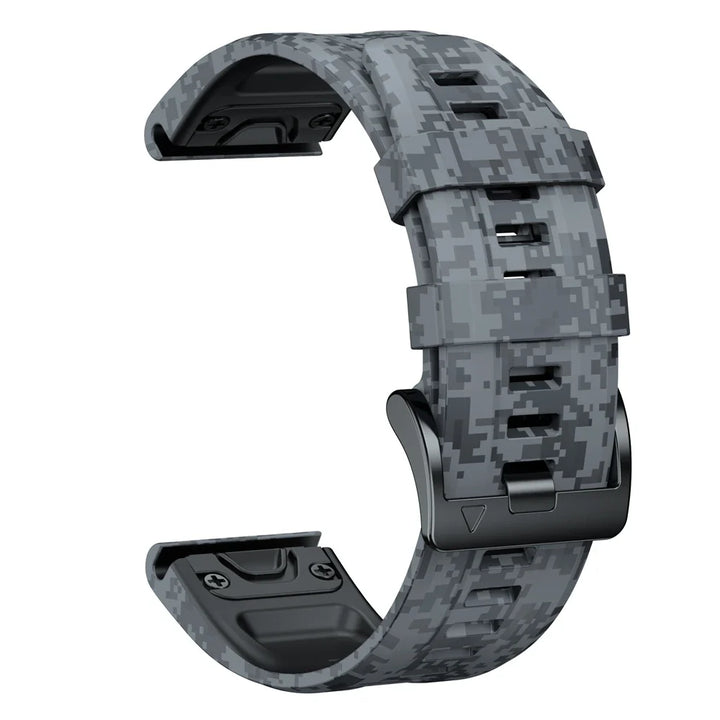 Garmin QuickFit 22/26mm Silicone Band, Camo and Solid Colors