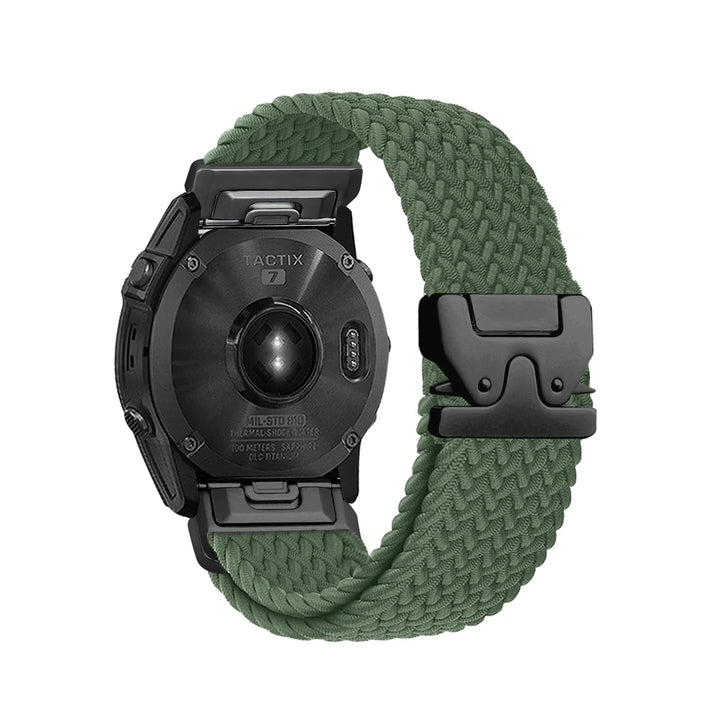 Garmin QuickFit 20/22/26mm Braided Stretch Nylon Band