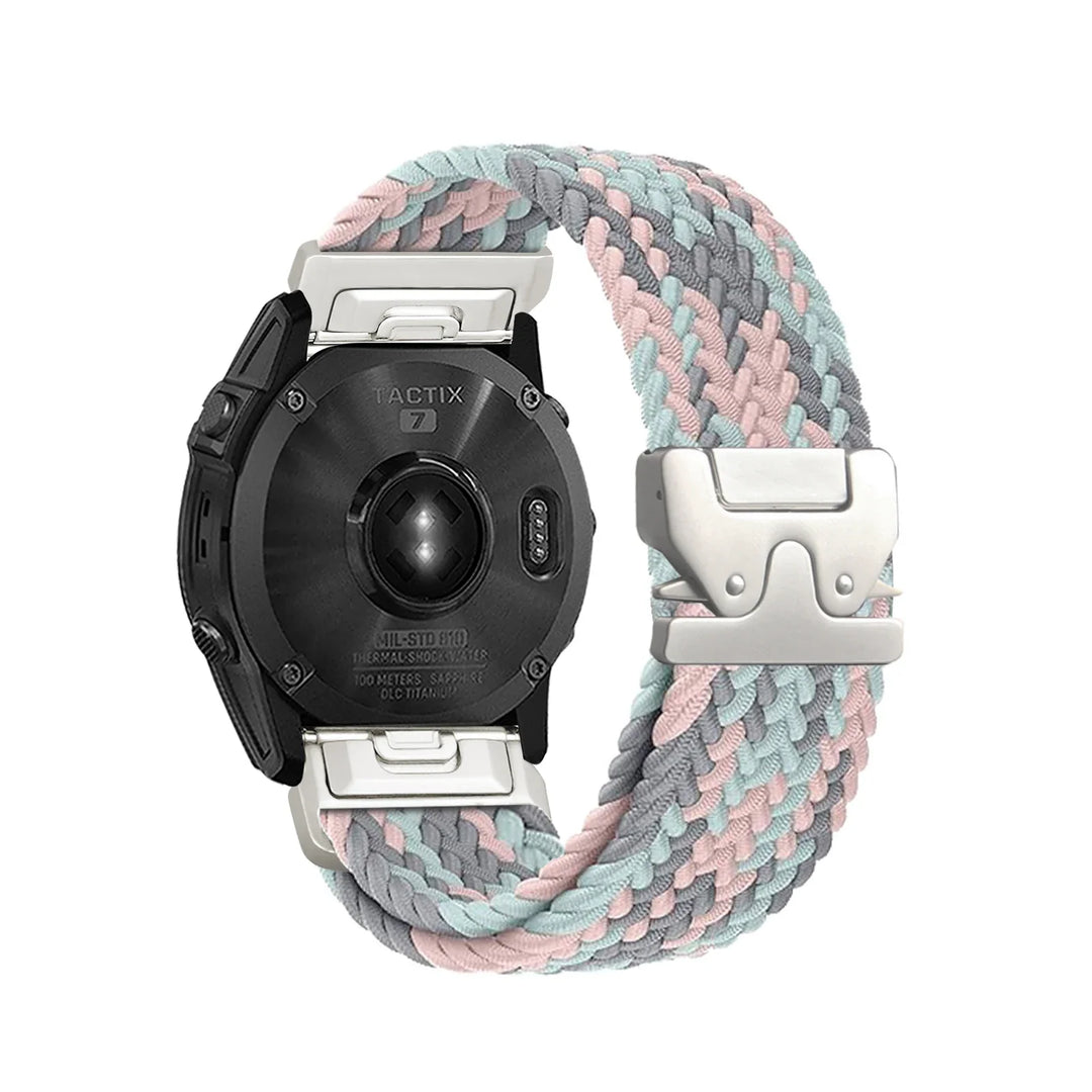 Garmin QuickFit 20/22/26mm Braided Stretch Nylon Band