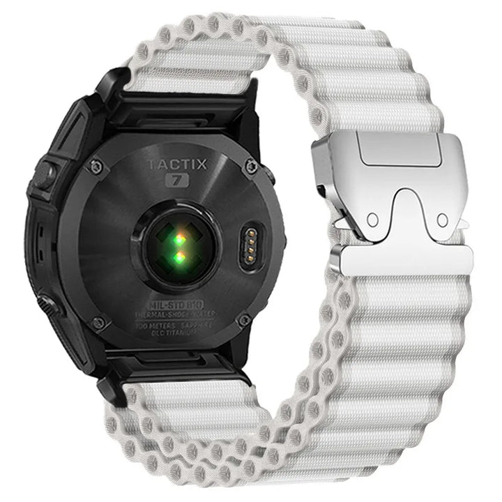 Garmin QuickFit 20/22/26mm Parachute Nylon Band with Hook Buckle