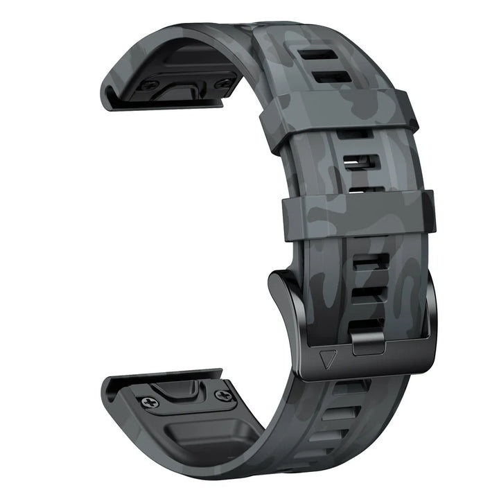 Garmin QuickFit 22/26mm Silicone Band, Camo and Solid Colors