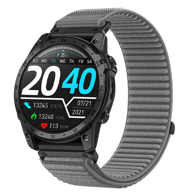 Garmin QuickFit 20/22/26mm Elastic Woven Nylon Hook-and-Loop Band
