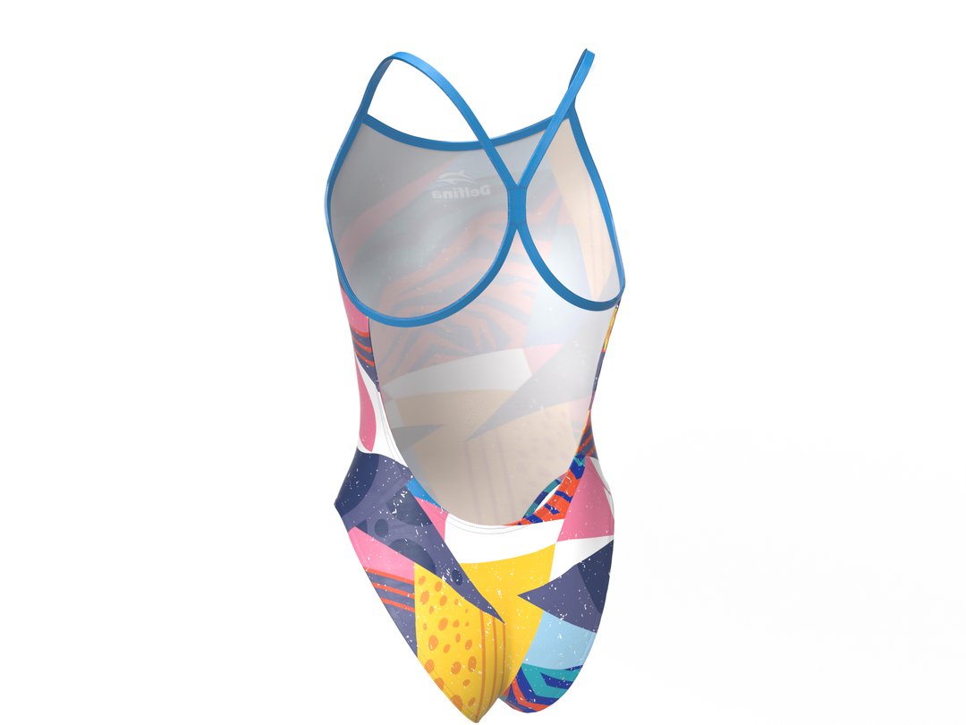 Crazy Patch Women's Lightback One Piece Athletic Swimsuit – view 2