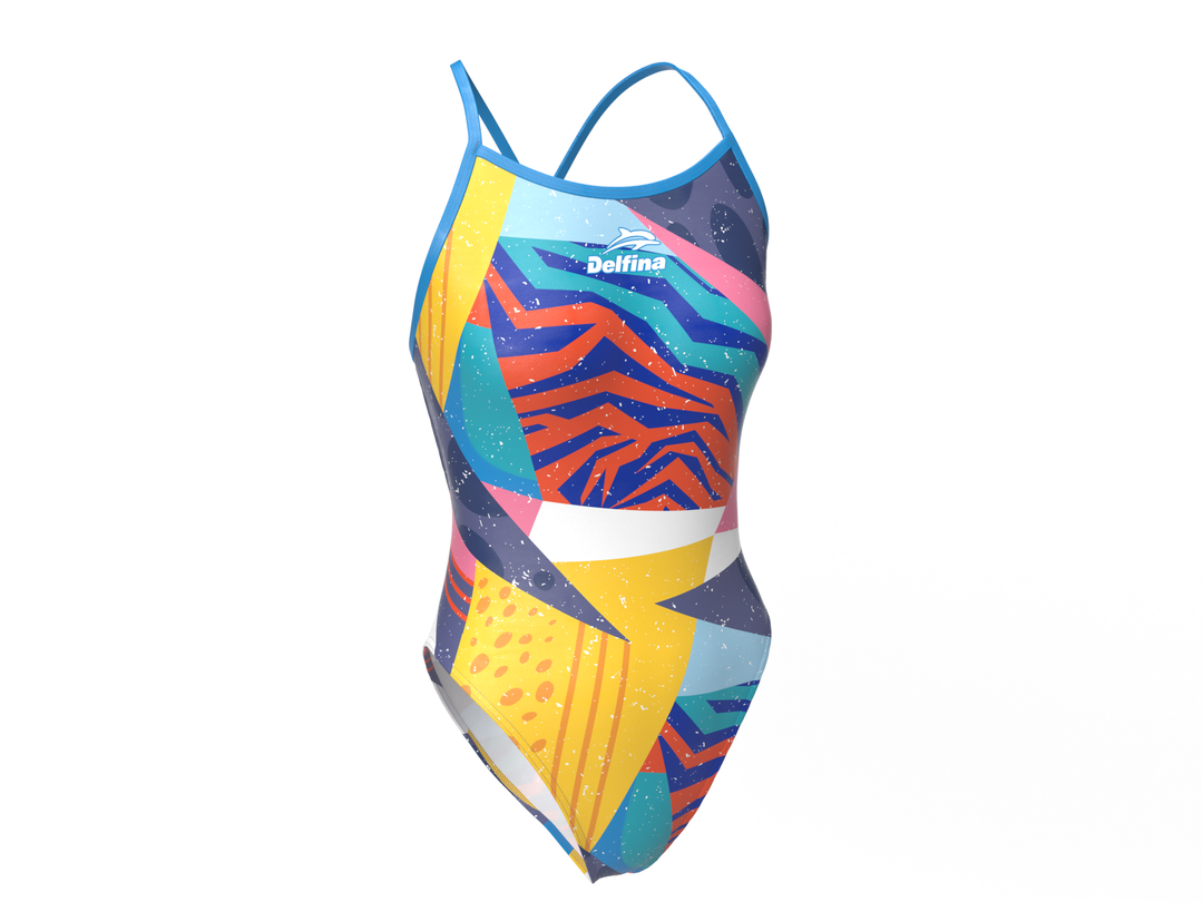 Crazy Patch Women's Lightback One Piece Athletic Swimsuit – view 3