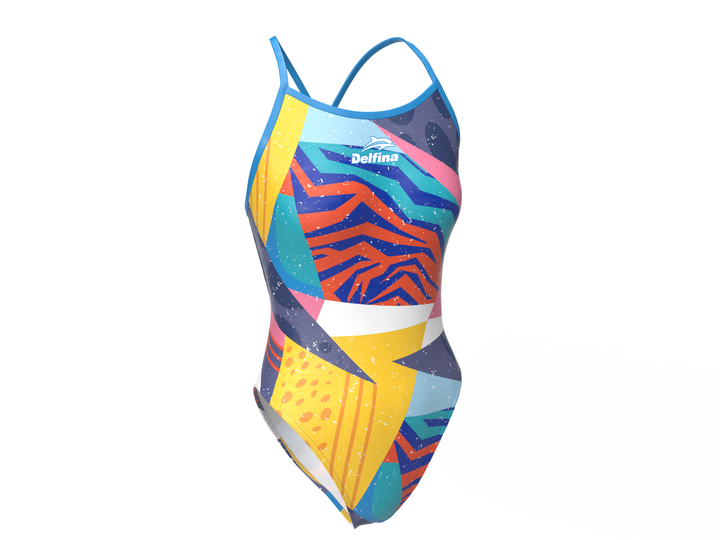 Crazy Patch Women's Lightback One Piece Athletic Swimsuit – view 3