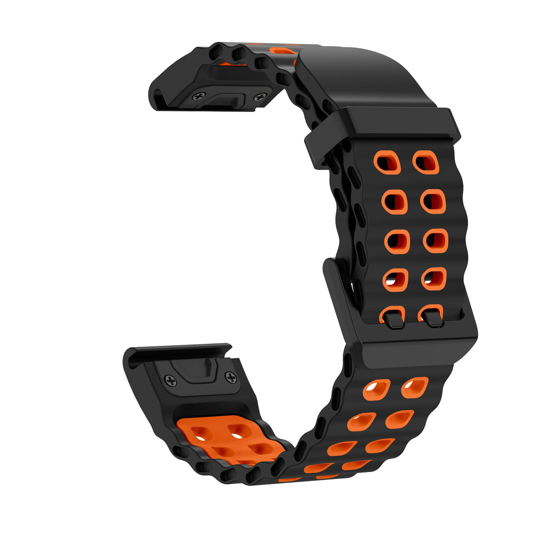 Garmin QuickFit 22/26mm Two-Tone Silicone Running Band