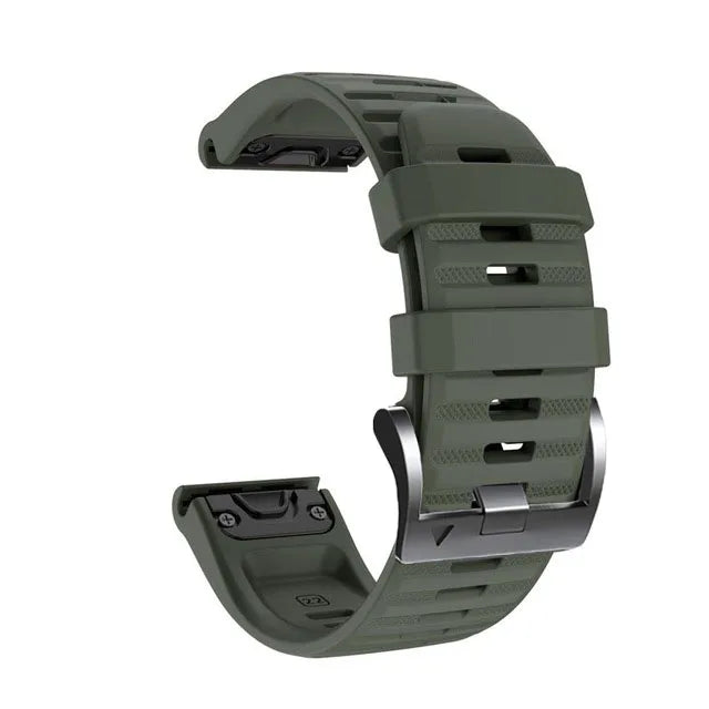 Garmin QuickFit 22/26mm Silicone Band, Camo and Solid Colors