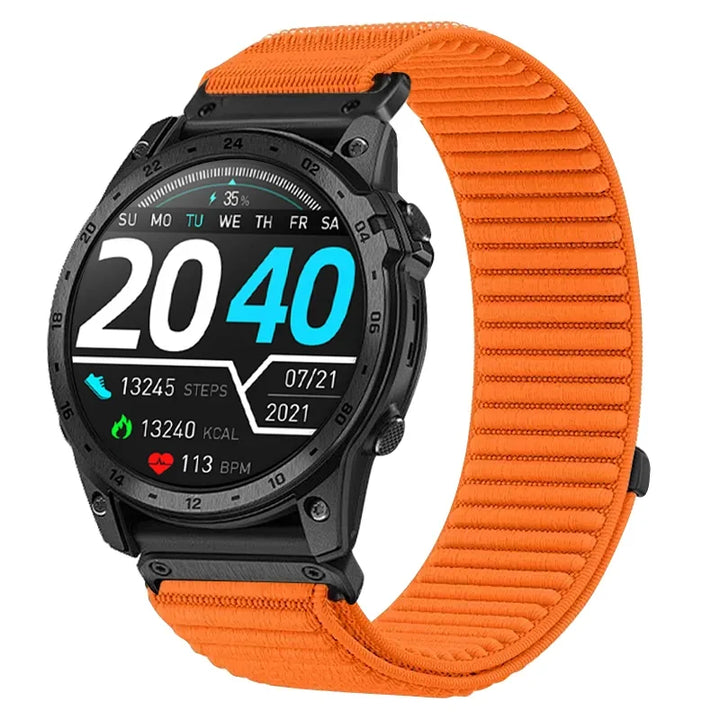 Garmin QuickFit 20/22/26mm Elastic Woven Nylon Hook-and-Loop Band