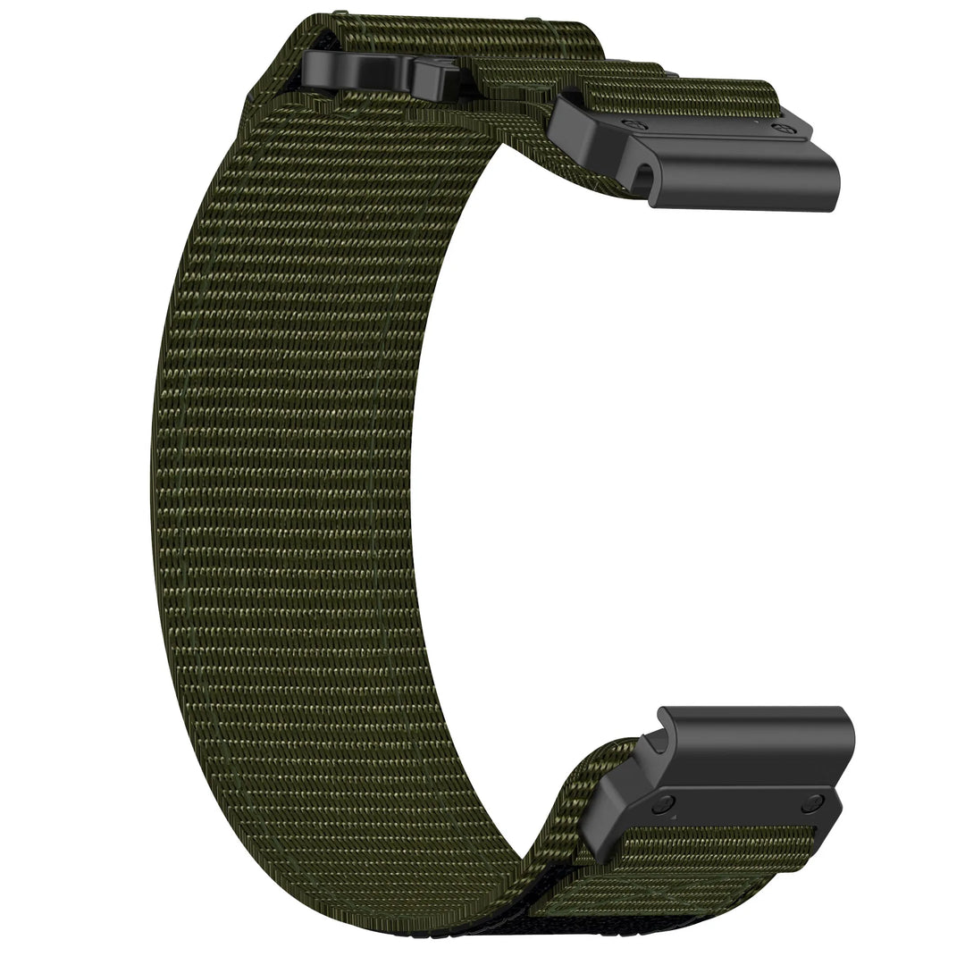 Garmin QuickFit 20/22/26mm Braided Nylon Hook-and-Loop Band