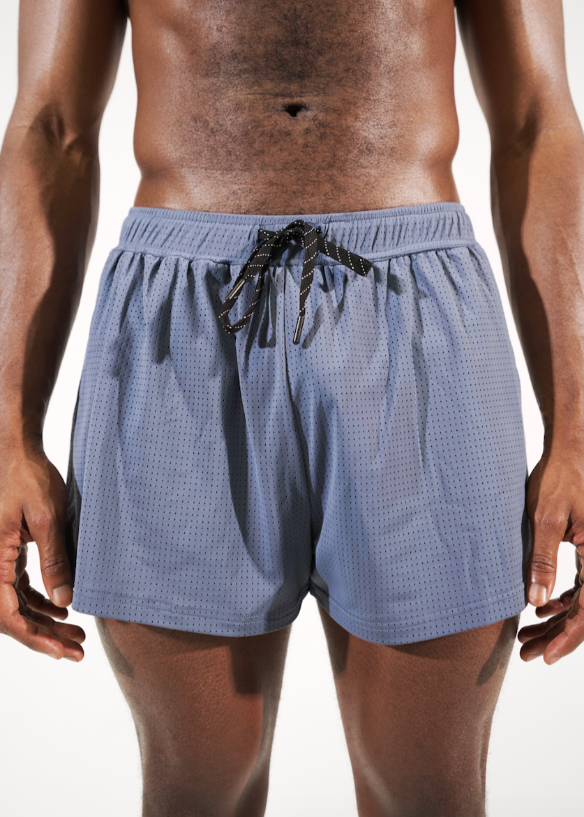Noro 3" Split Shorts – Stone