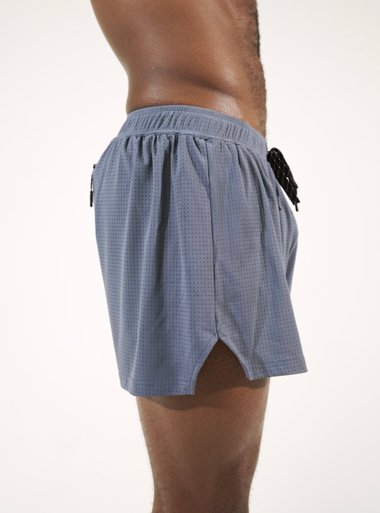 Noro 3" Split Shorts – Stone