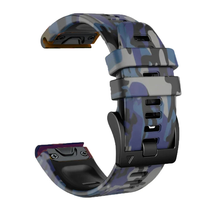 Garmin QuickFit 22/26mm Silicone Band, Camo and Solid Colors