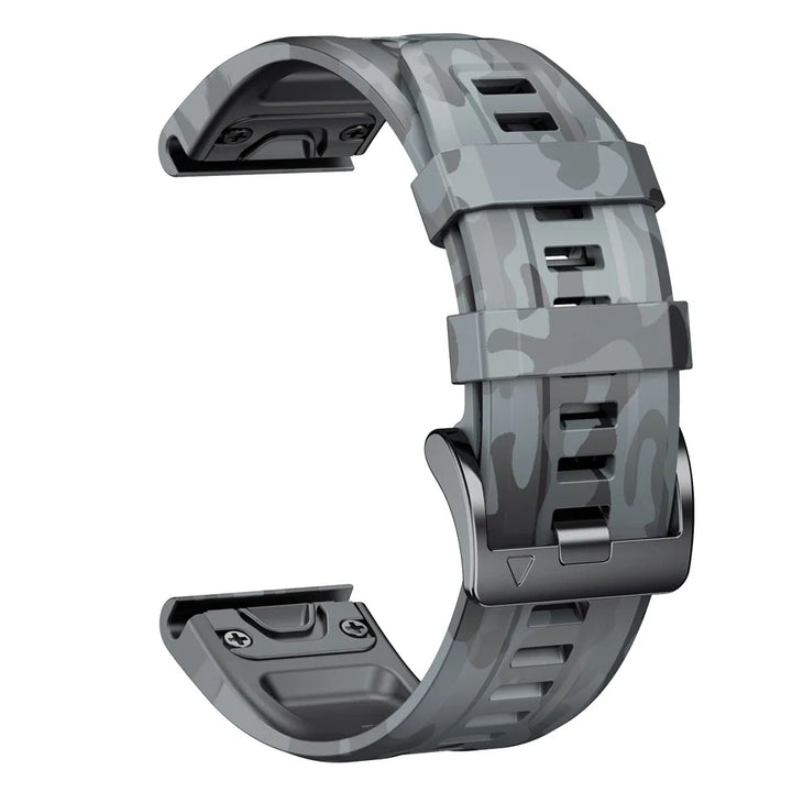 Garmin QuickFit 22/26mm Silicone Band, Camo and Solid Colors