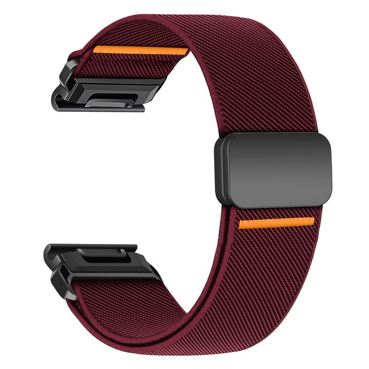 Garmin QuickFit 22/26mm Woven Nylon Band with Magnetic Closure