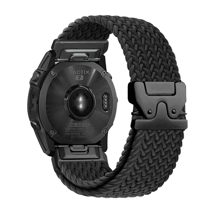 Garmin QuickFit 20/22/26mm Braided Stretch Nylon Band