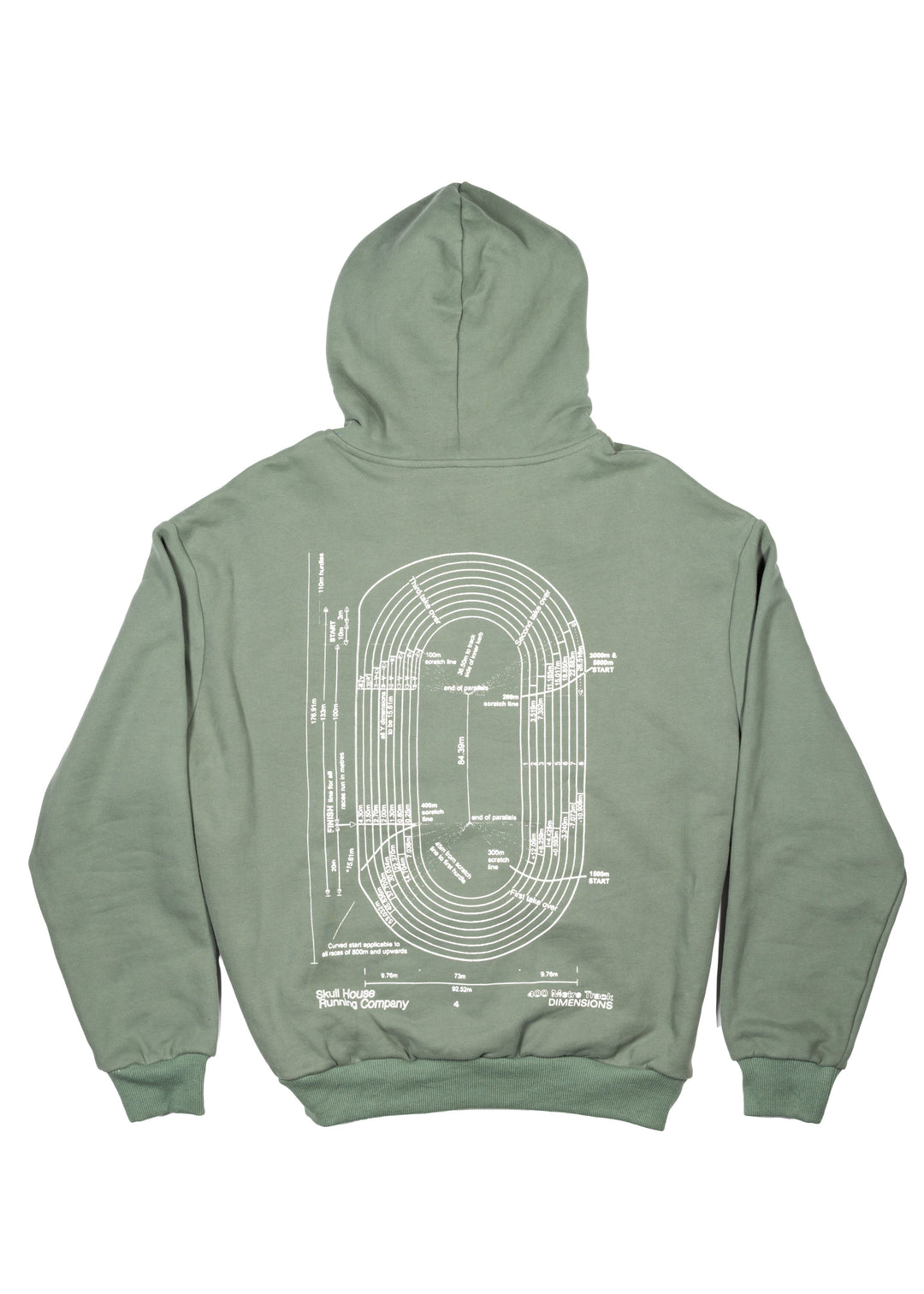 Dimensions Hoodie, Unisex – Forest Green