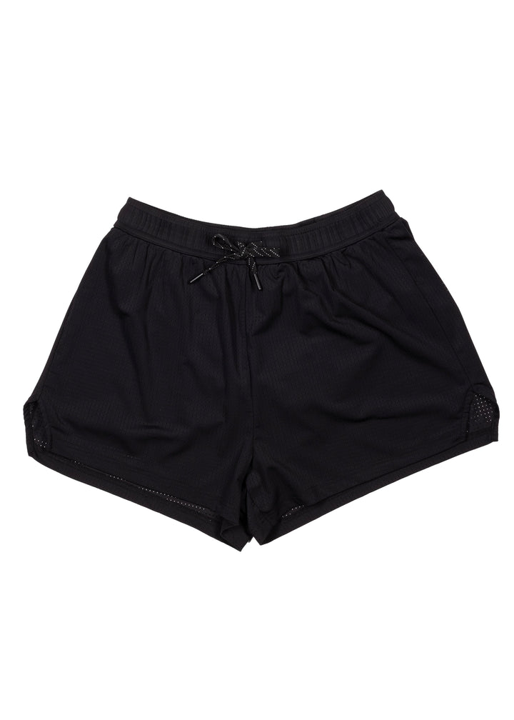 Noro 3" Split Shorts – Black