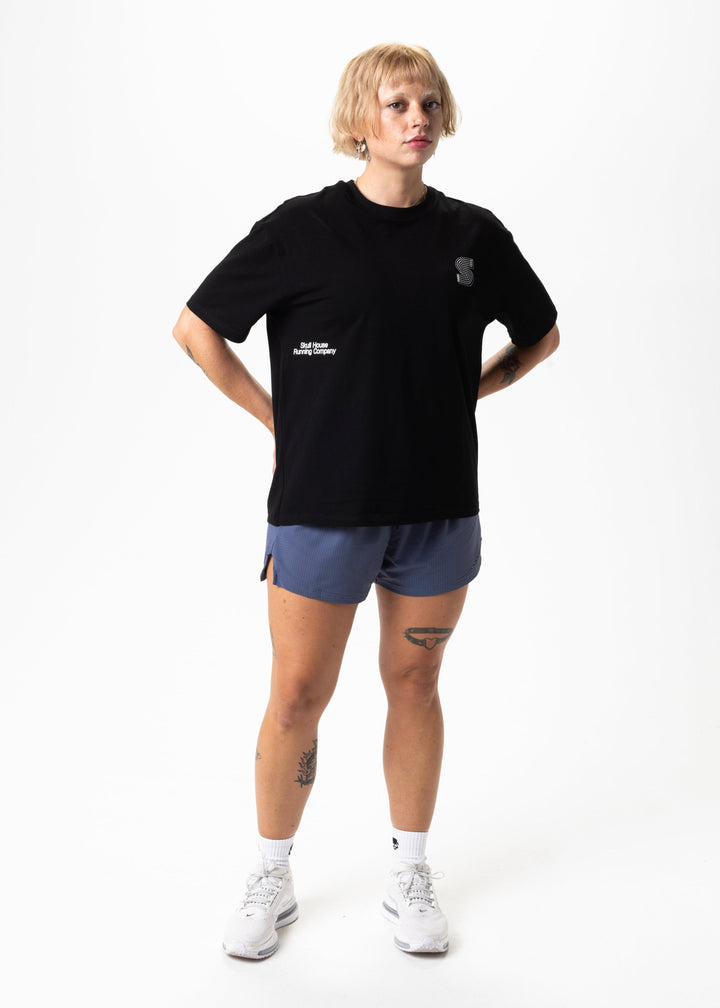 Dimensions Oversized Tee, Unisex – Black