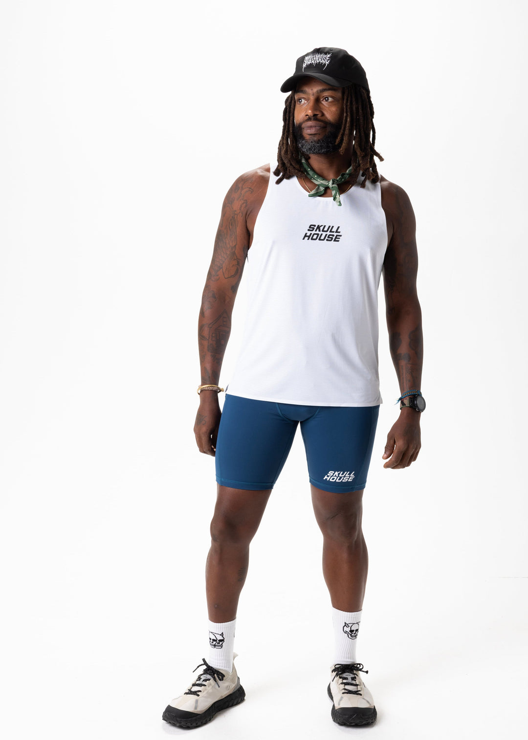 Synergy Performance Singlet – White