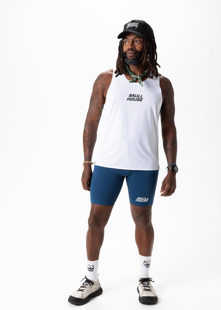 Synergy Performance Singlet – White