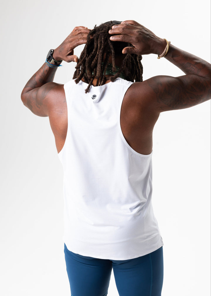 Synergy Performance Singlet – White