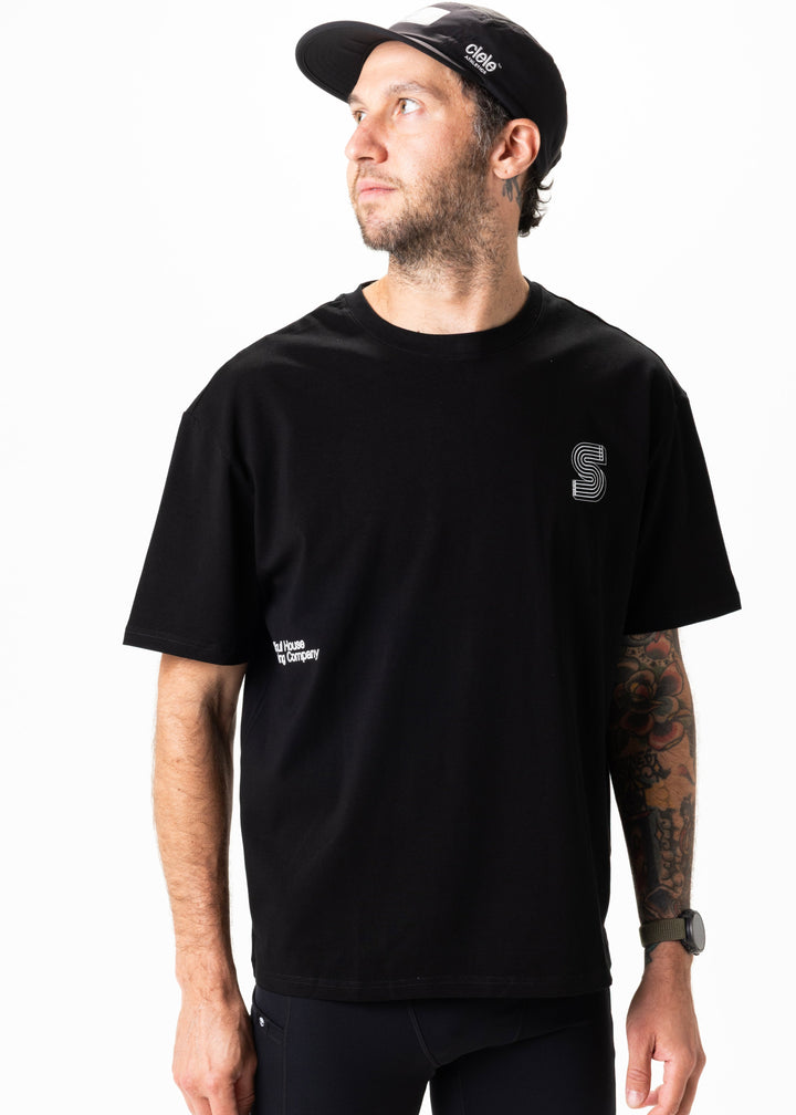 Dimensions Oversized Tee, Unisex – Black