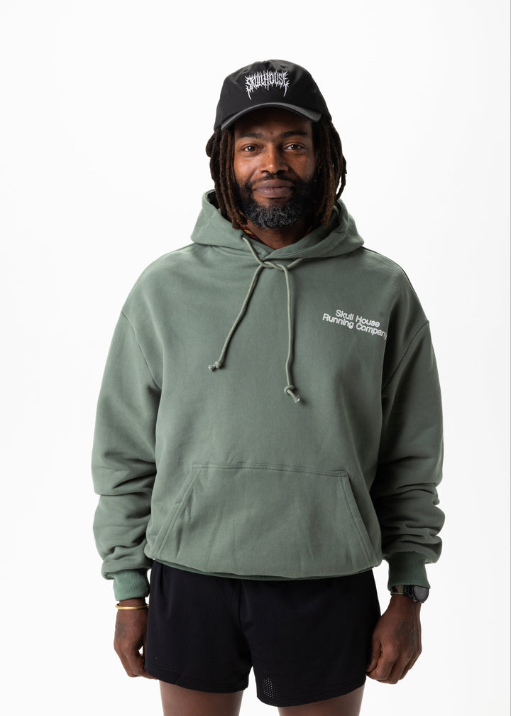 Dimensions Hoodie, Unisex – Forest Green