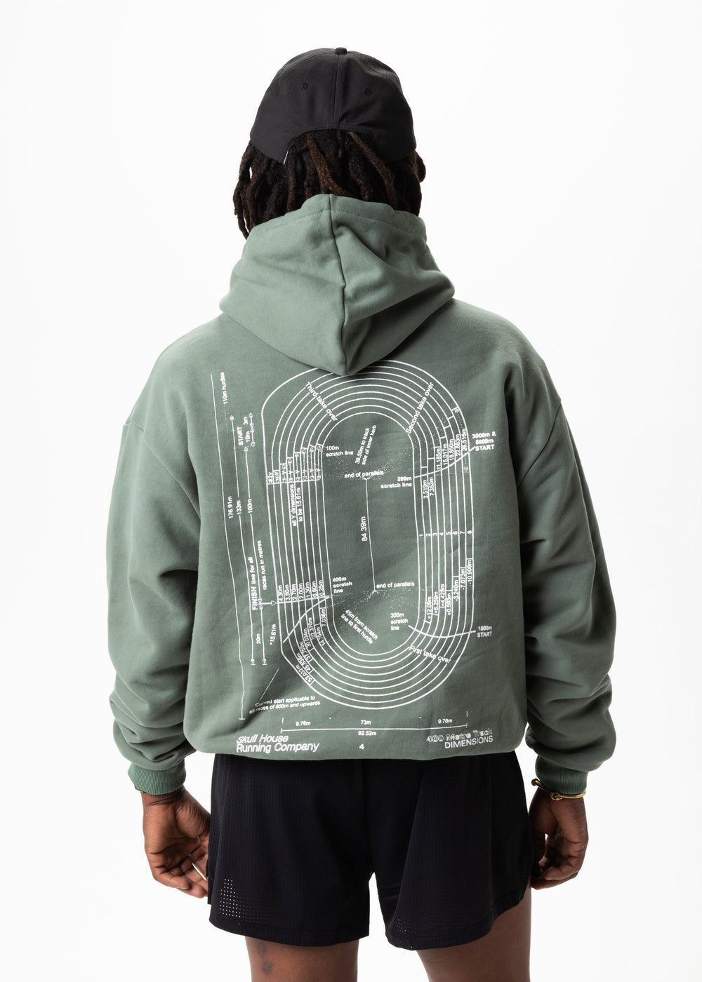 Dimensions Hoodie, Unisex – Forest Green