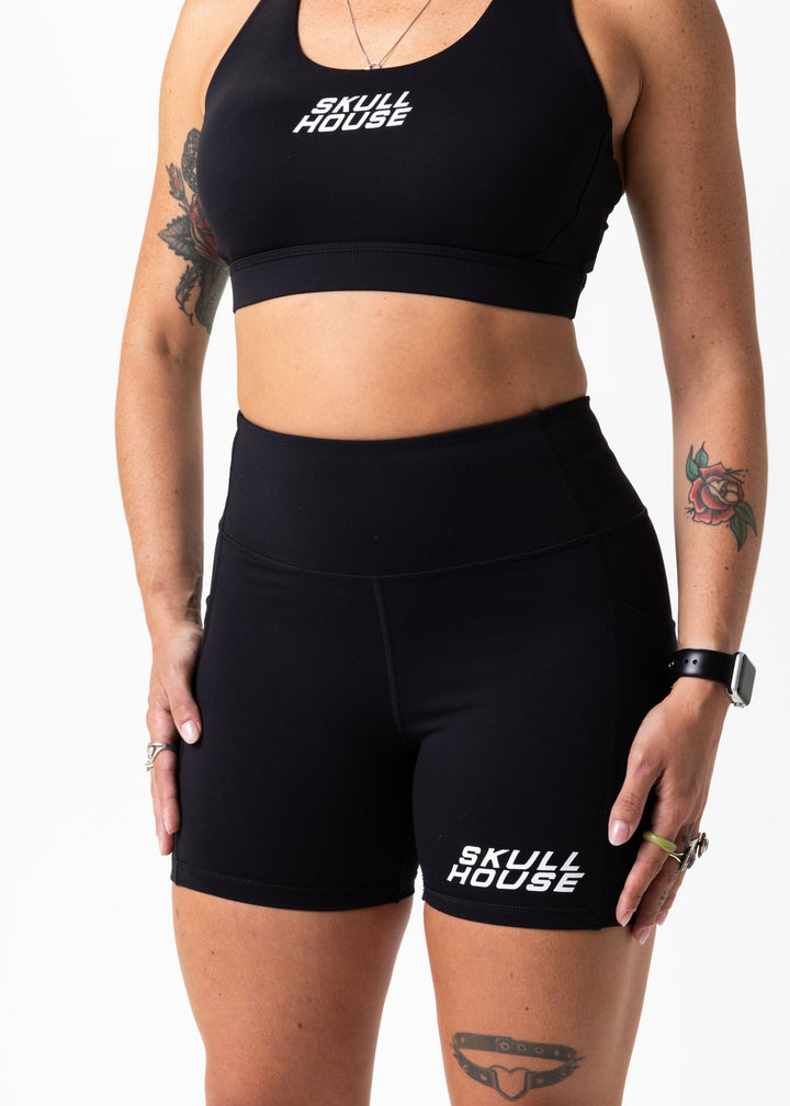 Phantom High Waist 5" Compression Short – Black