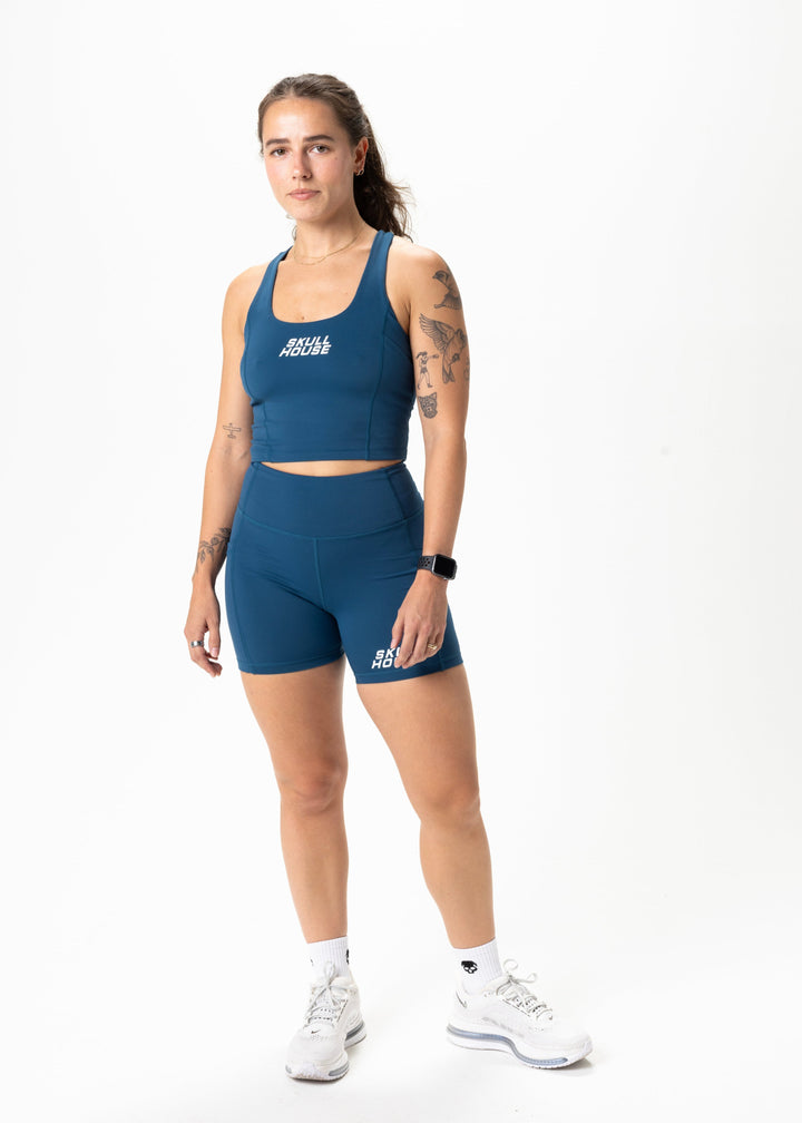 Rebel Race Crop – Nitro Blue
