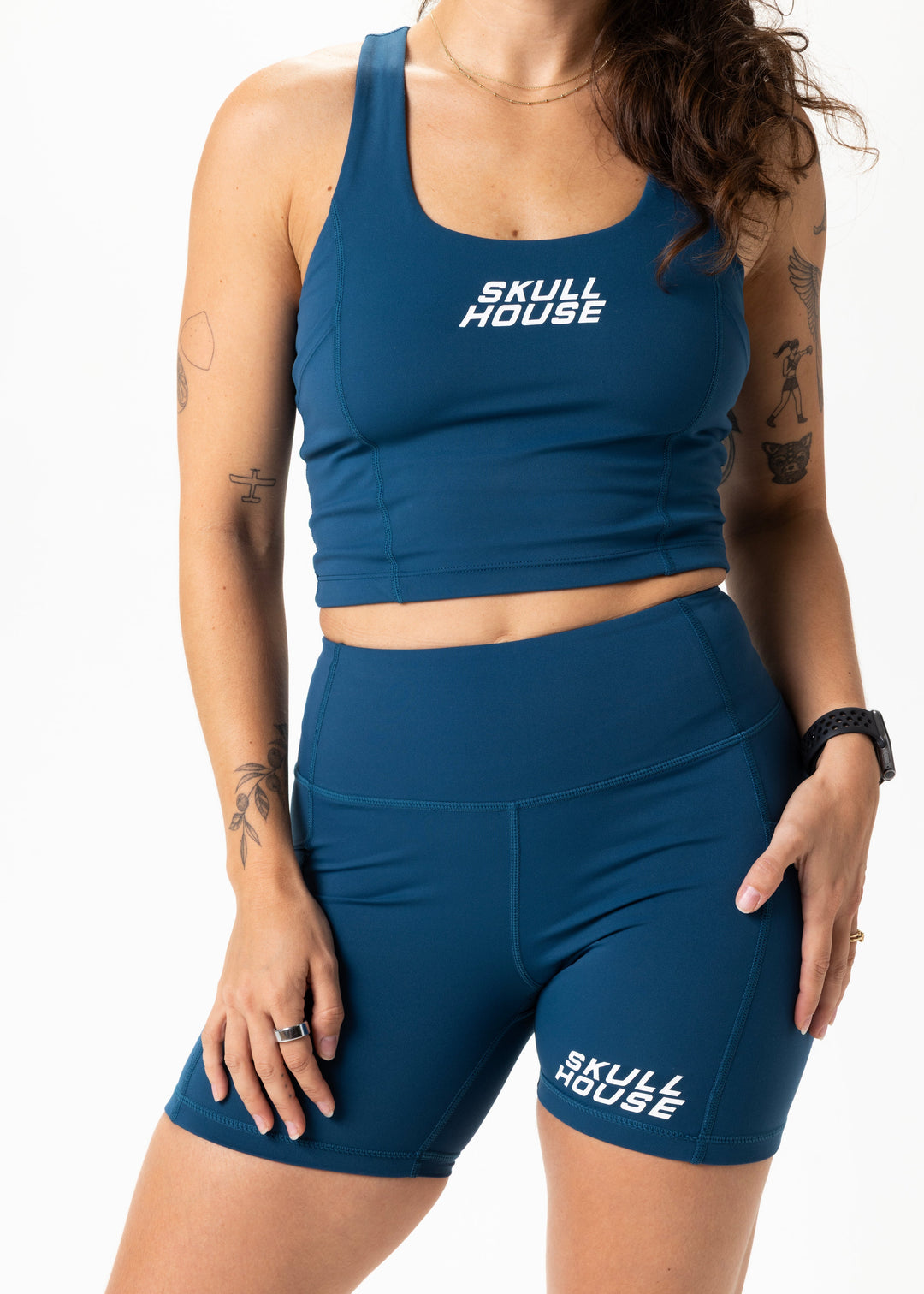 Rebel Race Crop – Nitro Blue