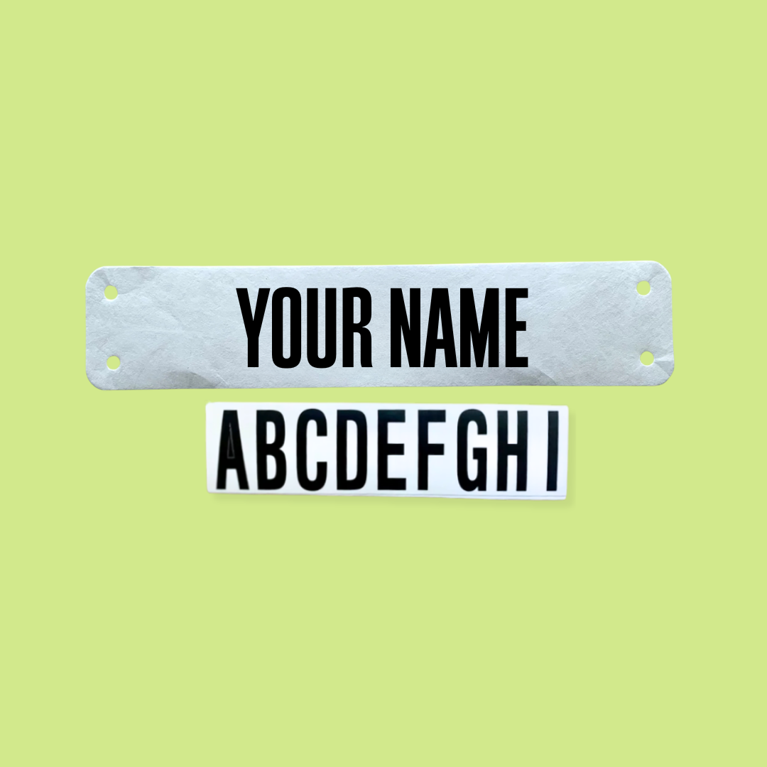 Slim Name Bib Kits by Pen and Paces – product image 2
