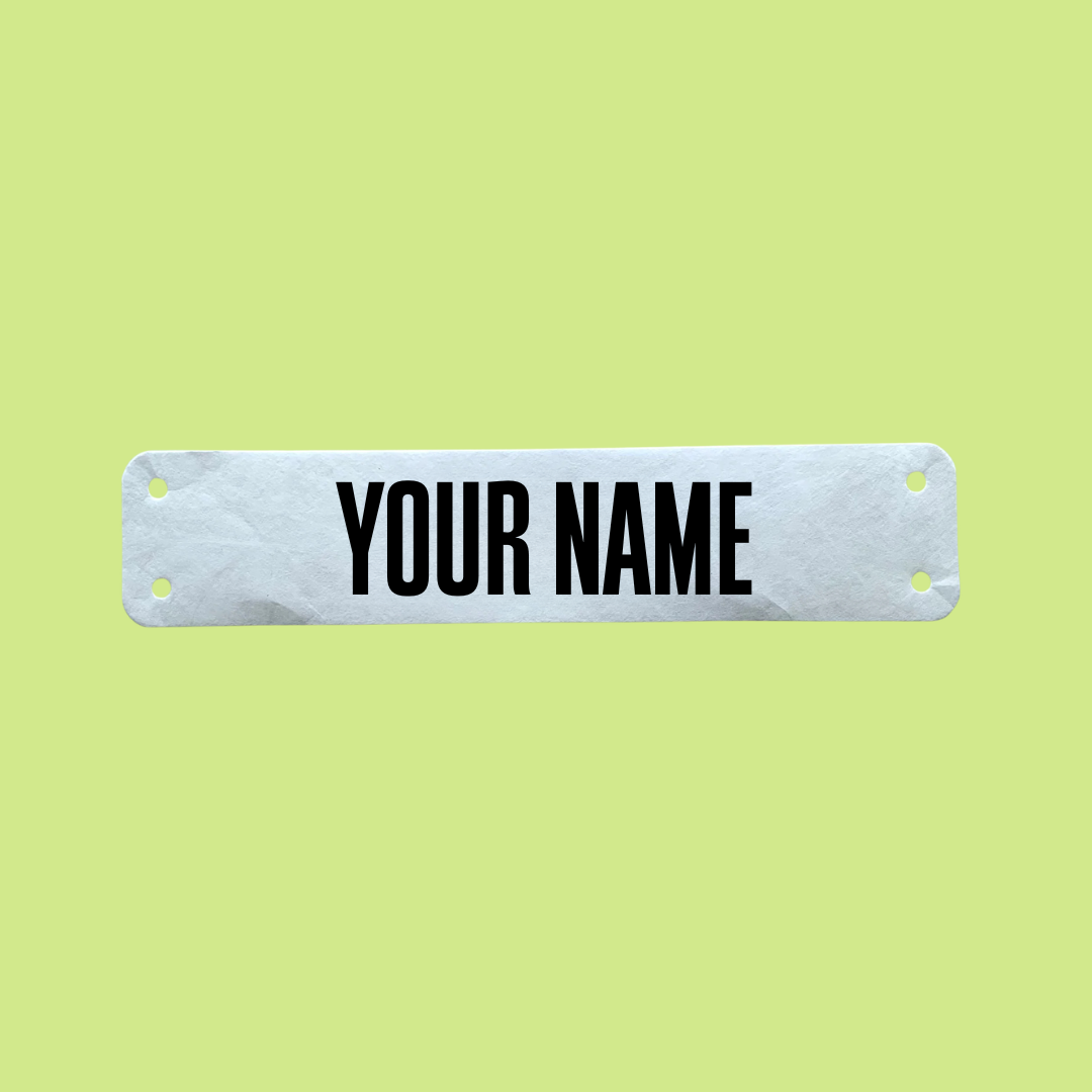 Slim Name Bib Kits by Pen and Paces – product image 1