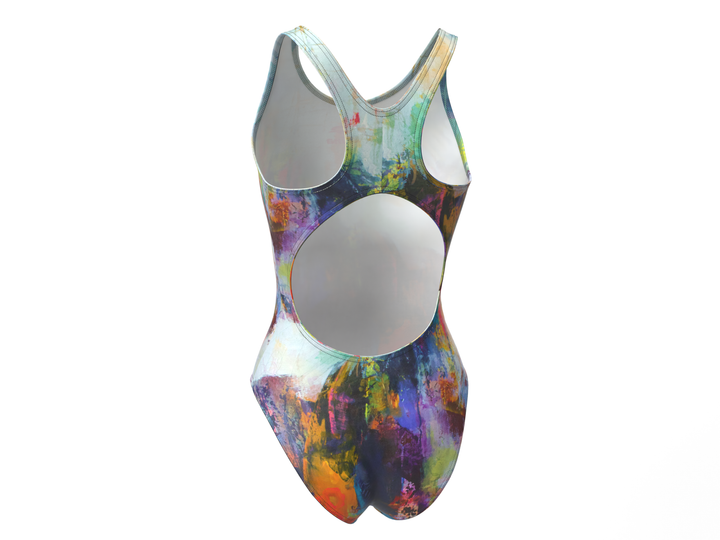 Tokyo Lights Women's X-Back Swimsuit – view 3
