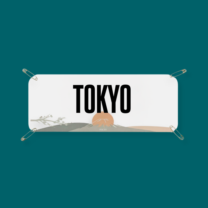 Tokyo - Marathon Name Bib Kit by Pen and Paces – product image 1