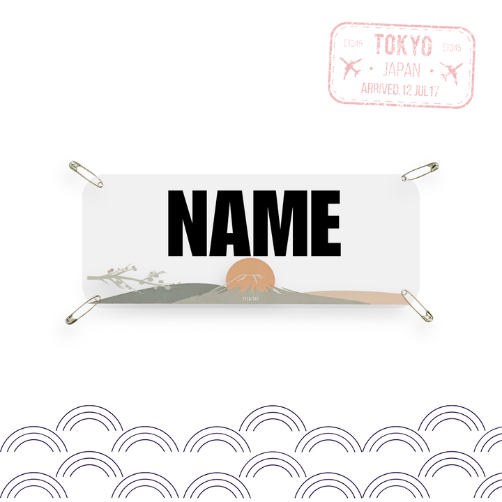 Tokyo - Marathon Name Bib Kit by Pen and Paces – product image 4