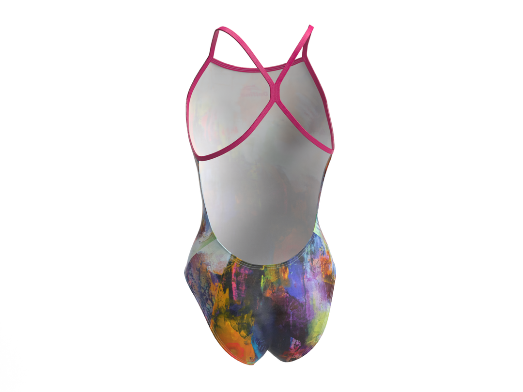 Tokyo Lights Women's Lightback Swimsuit – view 2