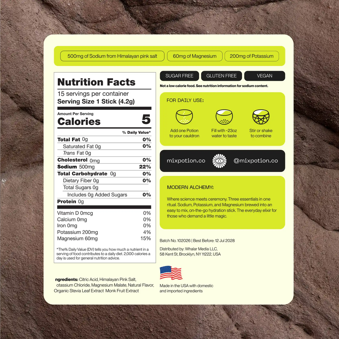 Potion Electrolyte Drink Mix – Wild Citrus