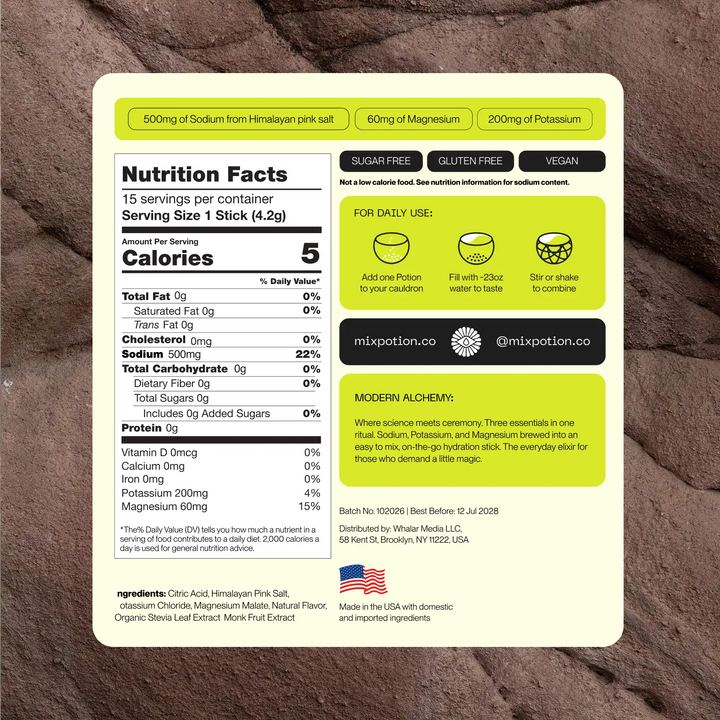 Potion Electrolyte Drink Mix – Wild Citrus