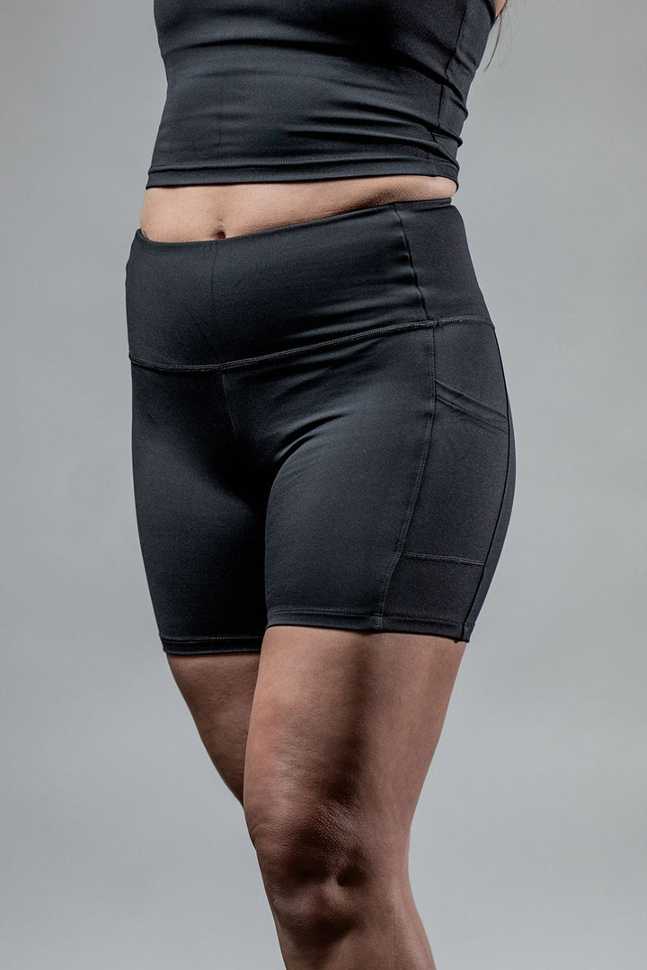 Women's SOHO Fitness Shorts 5" (Black)