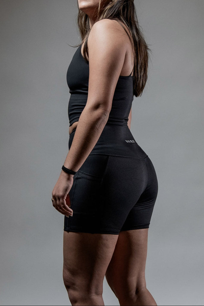 Women's SOHO Fitness Shorts 5" (Black)
