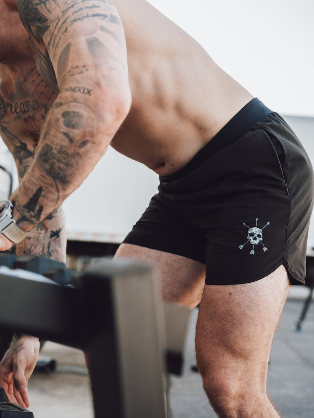 Men's Hybrid Short – Black