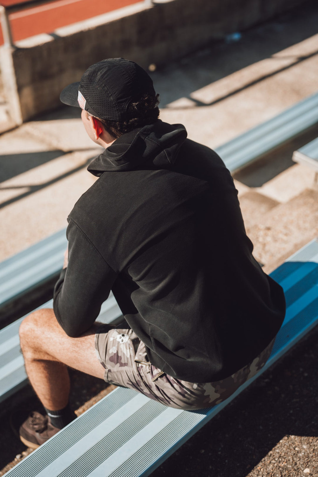 Men's Base Layer Hoodie – Black